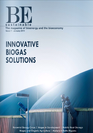 BE-Sustainable Magazine issue 1-2014 is online: focus on biogas and energy crops