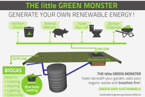 Scheme of the Little Green Monster