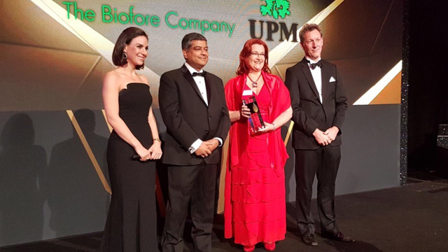 UPM Biofuels wins the 2017 Bioenergy Industry Leadership Award