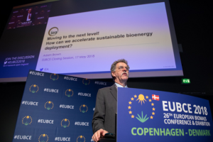 EUBCE 2018, Copenhagen, Denamrk, Closing. Adam Brown of IEA.