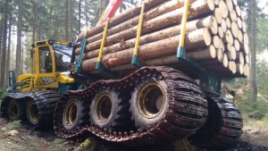 Forwarder2020 prototype at full load