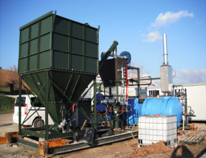 Prototype plant installed at Fileni’s farm in Osimo, Italy. 